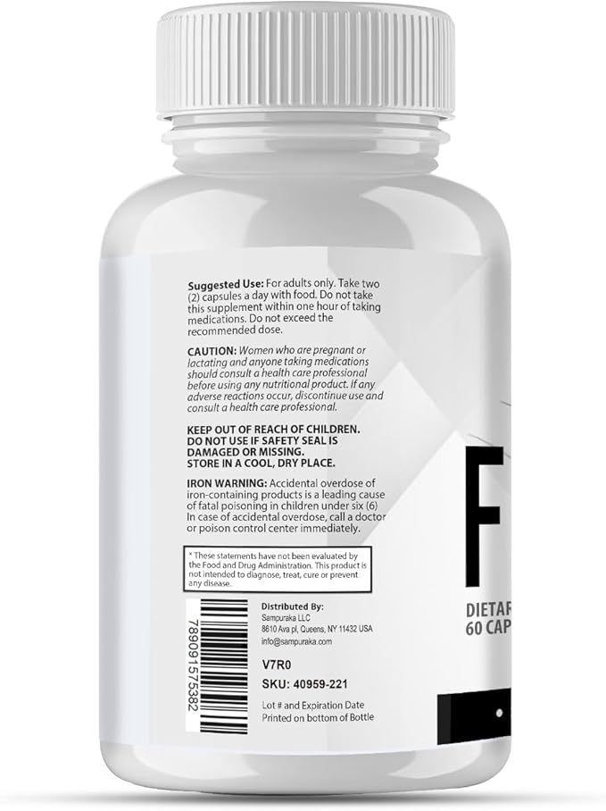 Folital New Advanced Formula Supplement - 3 Packs 90 Days Supply