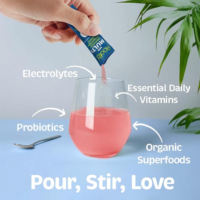 Root'd His &amp Her Multivitamin Powder Bundle with 3X Electrolytes