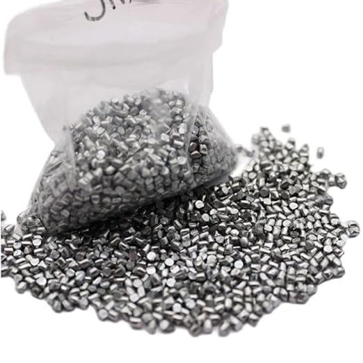 Zinc Granules Spherical Pellets 99.99% High Purity for Metal Purification Industrial Use 100g(5 * 5mm)