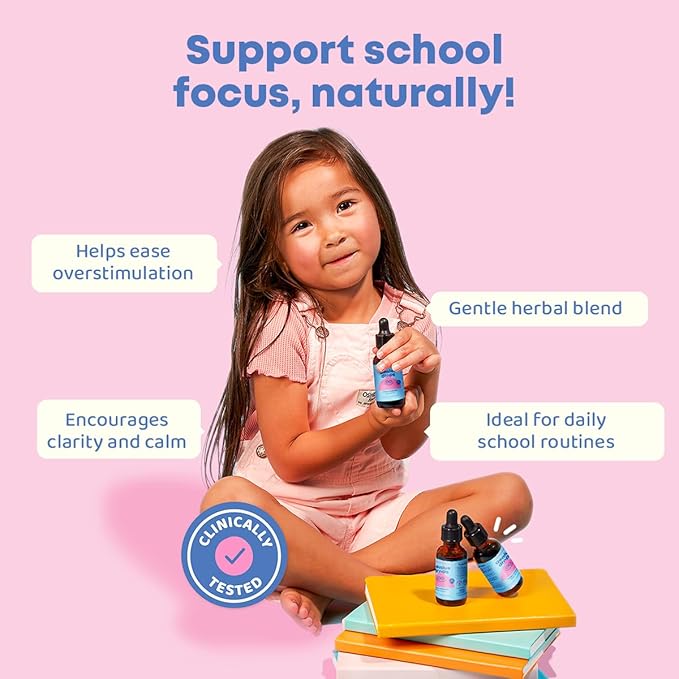JoySpring SleepBerry Melatonin with Elderberry Saffron Supplement and Genius Drops for Kids