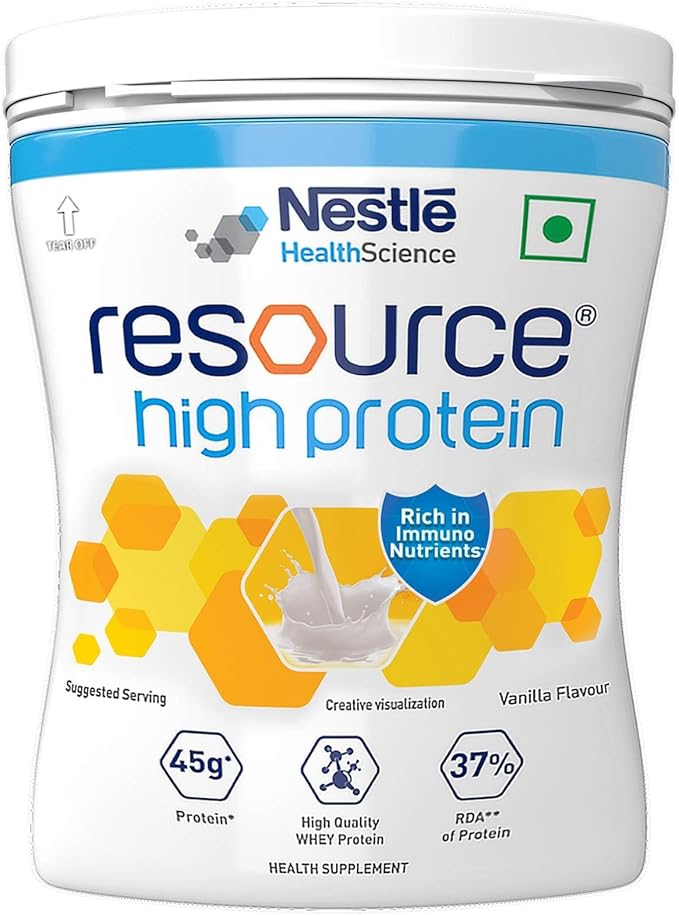 Nestle Resource High Protein - 400g Tin (Vanilla Flavor)
