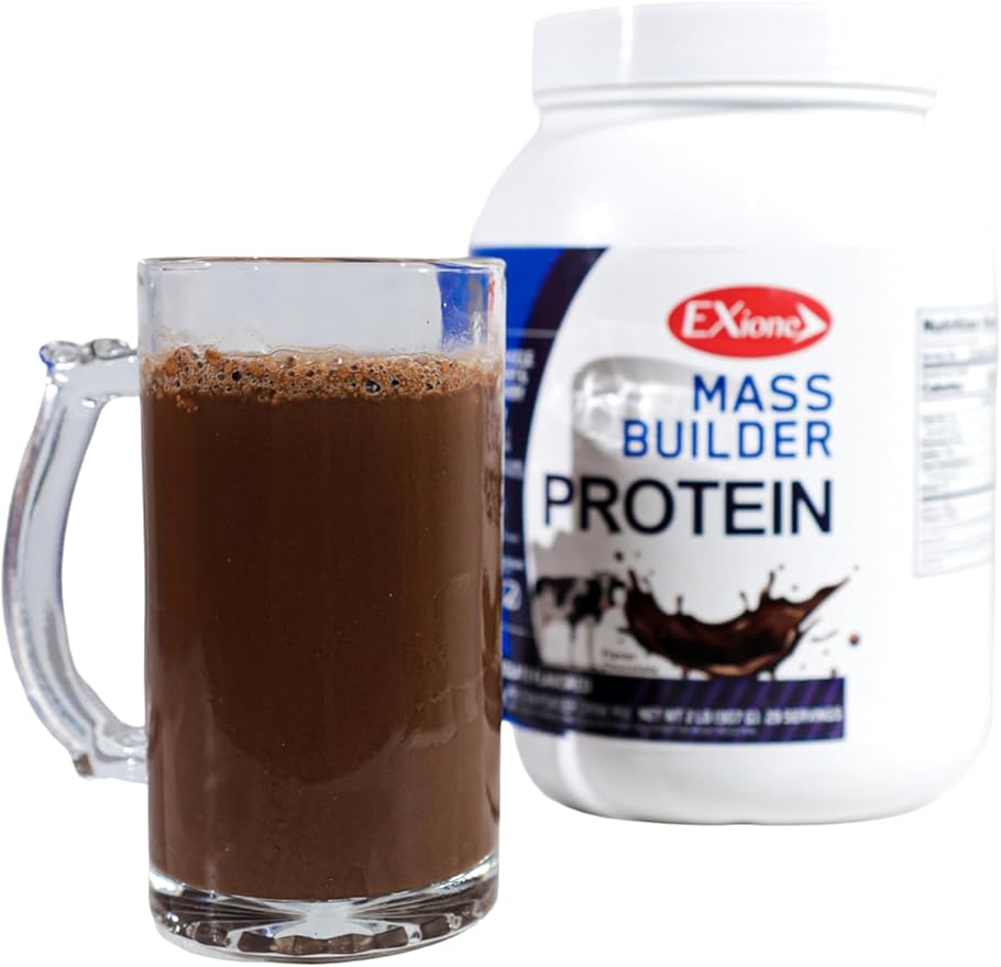 Mass Gainer Whey Protein Supplement Optimum Nutrition Muscle Builder Vanilla Flavor Organic Gluten Free Exione 27g Pure Powder Sports Recovery