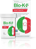 Bio-K+ Probiotics for Heart Health with Limosilactobacillus reuteri LRC – Heart Health Probiotic for Cholesterol &amp Cardiovascular Support 5 Billion CFU Vegan Shelf-Stable – 60 Capsules