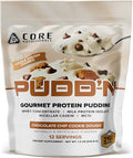 Core Nutritionals Pudd'n Gourmet Protein Pudding Mix | Whey &amp Casein Blend | MCTs &amp Digestive Enzymes | 20g Protein |Thick &amp Creamy Dessert | Real Food Inclusions |12 Servings (Cookie Doug