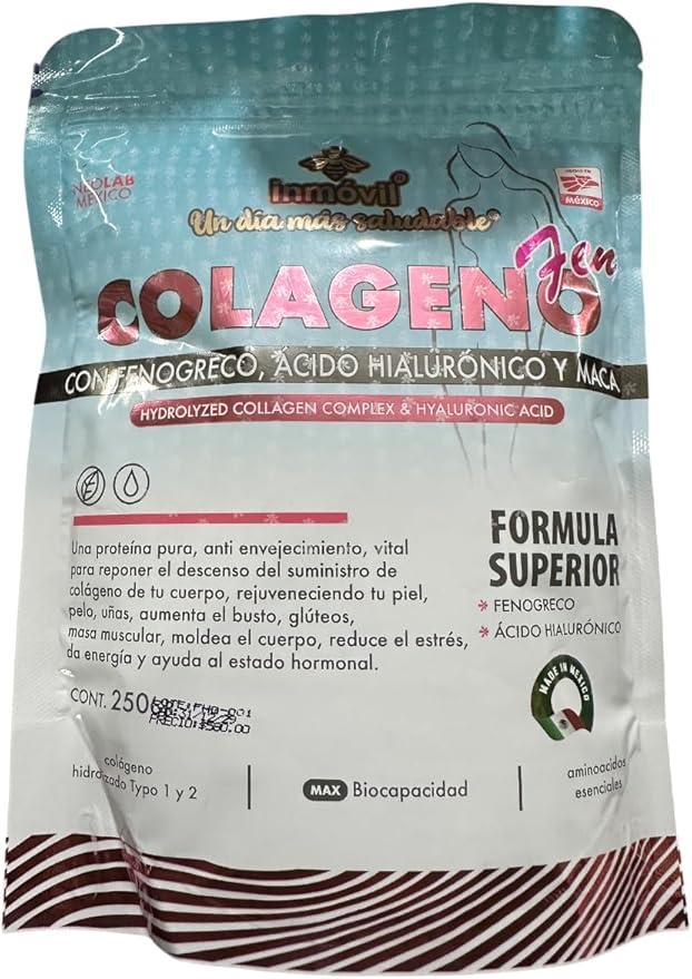 Collagen with Fenugreek Hyaluronic Acid and Maca
