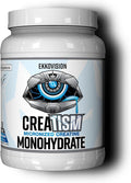 Ekkovision Creatine Monohydrate Powder Micronized Puckin' Blue Razz Pre Workout &amp Post Workout Supplement for Men &amp Women Energy Support Easy to Mix in Shakes Smoothies &amp Beverages