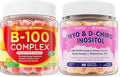 NEVISS Super Vitamin B Complex Gummies + Myo-Inositol &amp D-Chiro Inositol Gummies