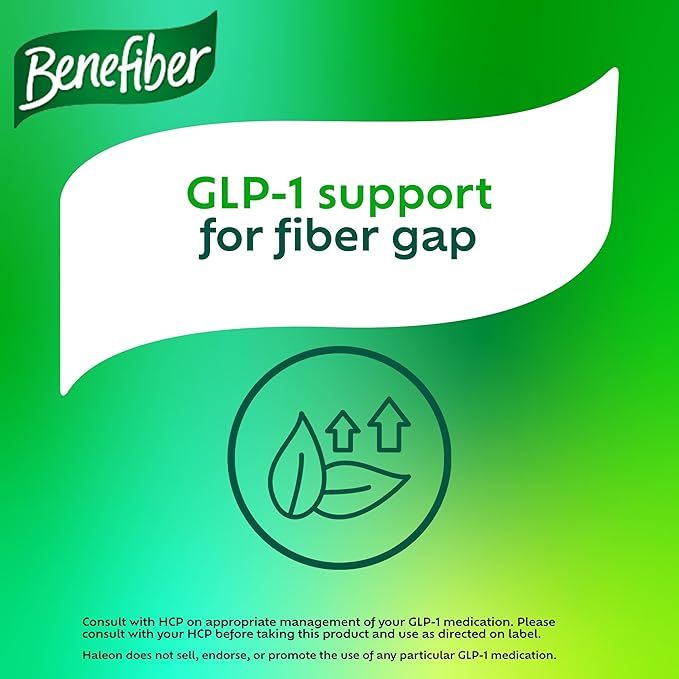 Benefiber Prebiotic Fiber Supplement Caplets84 Count (Pack of 2)