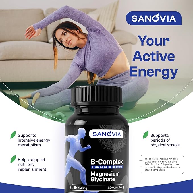 SANOVIA Vitamin B-Complex Supplements