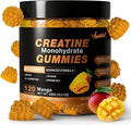 Creatine Monohydrate Gummies 8500 MG for Men and Women Creatine Monohydrate Supplement for Muscle Growth Strength &amp Energy Support Pre Workout Gummies 120 Count Mango Flavor