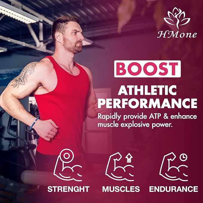 Creatine Monohydrate Gummies - 5g for Men &amp Women Creatine Chewable Supplements for Muscle Gain Muscle Strength Energy Boost and Muscle Builder Sugar Free Vegan 6 Packs