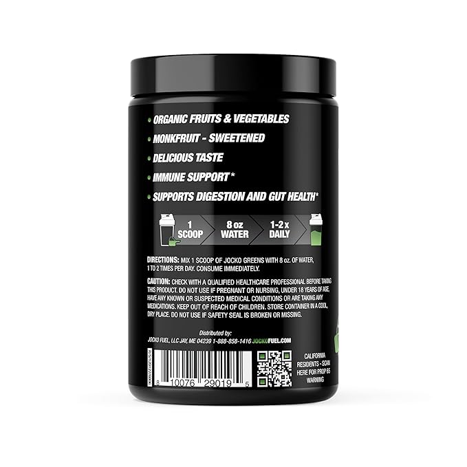 Jocko Mölk Grass Fed Protein Shakes - Ready to Drink (pack of 12) Chocolate + Jocko Fuel Daily Greens Pineapple Coconut