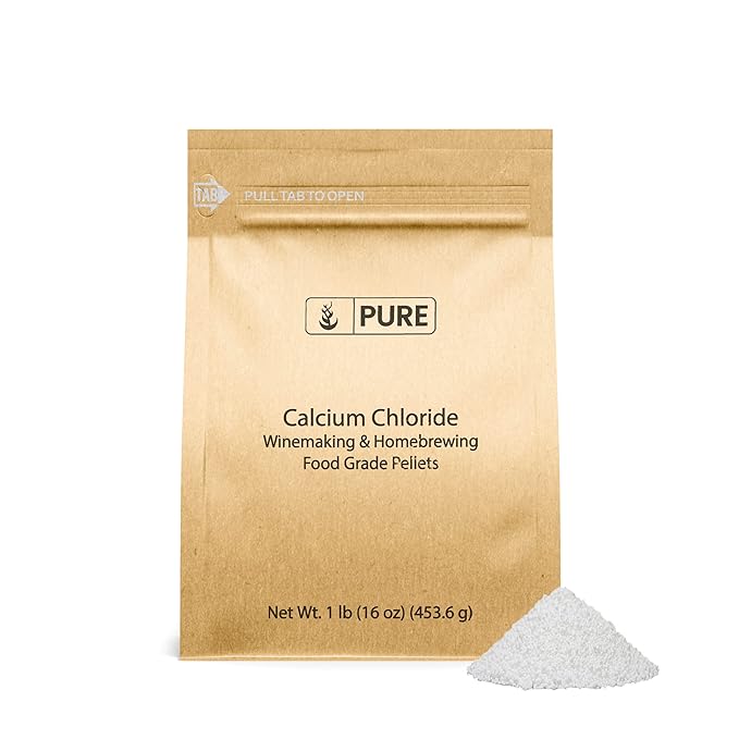 Pure Original Ingredients Calcium Chloride &amp Calcium Lactate Bundle (1lb) Dietary Supplements Fine Powders