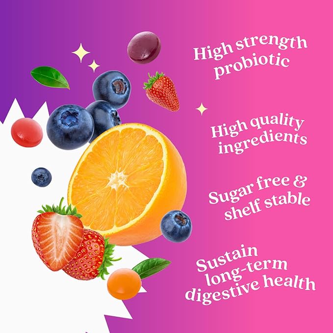 BeLive Probiotic + Prebiotic Bundle for Better Gut Health with 5 Billion CFUs for Digestive Health &amp High Strength Inulin (3g) Dietary Fiber