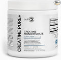 Creatine Pure+™ Micronized Creatine Monohydrate Powder Ultra Pure 99.99% Creatine for Women &amp Men Clinical-Grade ATP Energy Support Unflavored 5g per Serving 50 Servings