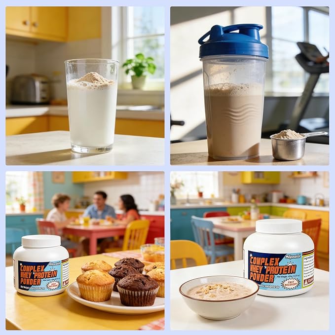 Gentle Whey Protein Powder | Easy to Digest | 30g Protein 140 Calories Per Serving | Smooth Mixing Non-GMO Great Taste