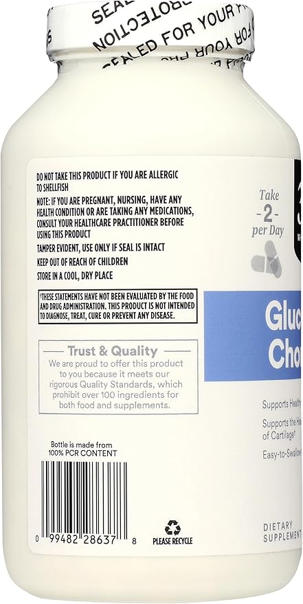 365 by Whole Foods Market Glucosamine Chondroitin 240 Count