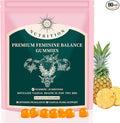 Vital Source Feminine Balance Gummies Gluten-Free Vegan Hawaiian Pineapple Flavor(1 Pack 60 Count)