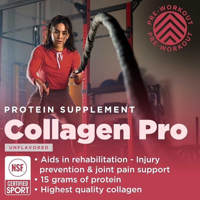 Gnarly Collagen Pro Unflavored (15.87oz) and Gnarly Preworkout Strawberry Lemonade (14.82oz)