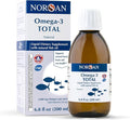 NORSAN Omega-3 Total Liquid Fish Oil – High-Dose 2000mg Omega-3 per Serving | Supports Heart Brain &amp Vision* | Friend of the Sea Certified | 6.8 fl oz Bottle (200ml)