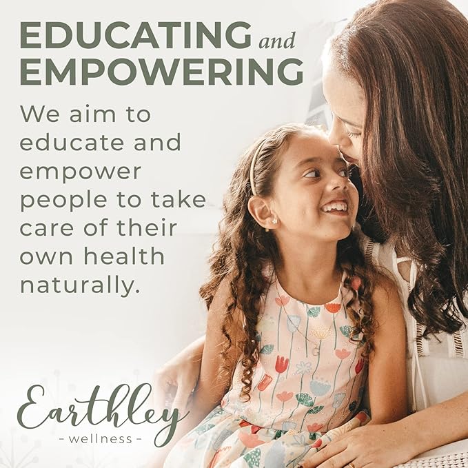 Earthley Wellness Magnesium Lotion Parent's Picks Award-Winner Magnesium Cream for Promoting Relaxation Rest &amp Muscle Recovery Natural Non-Itchy Fast-Absorbing Formula (6oz Original Lavend