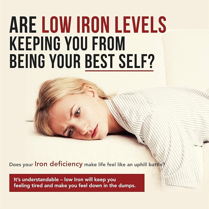 Ionic Liquid Iron Supplement (About 236 Servings) – Ionically Charged Earth-Sourced Mineral Formula Small 5-Drop Servings for Easy Use Liquid Concentrate Unflavored Vegan – 2 fl oz (60 mL)