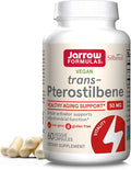Jarrow Formulas® Pterostilbene 50mg for Antioxidant Support Dietary Supplement Supports Healthy Aging 60 Veggie Capsules 60 Day Supply