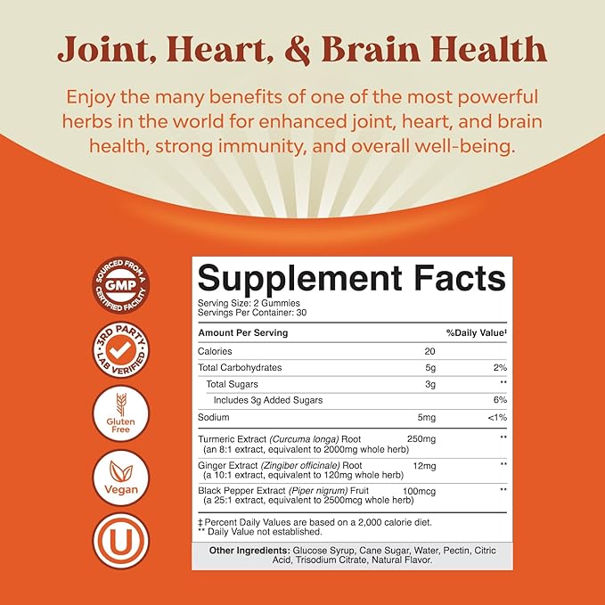Bundle of Turmeric Curcumin Immune Support Gummies with Black Pepper - Joint Supplement with Curcumin Powder and Liver Cleanse Detox &amp Repair - Milk Thistle Supplement for Digestion &amp Immune H