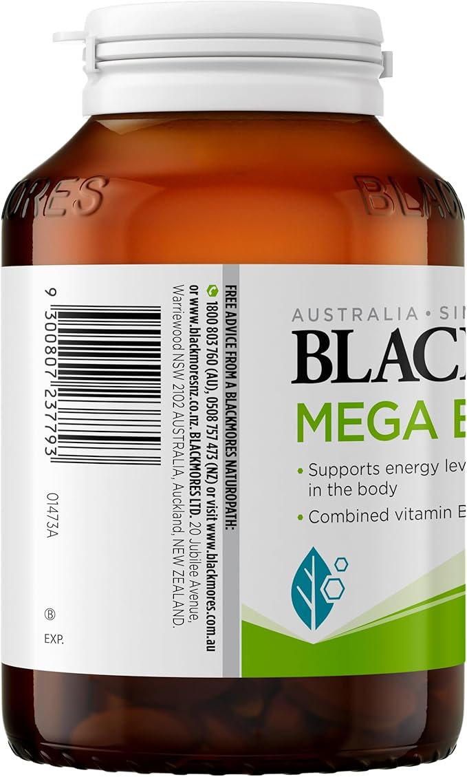 Blackmores Mega B Complex 200 Tabs
