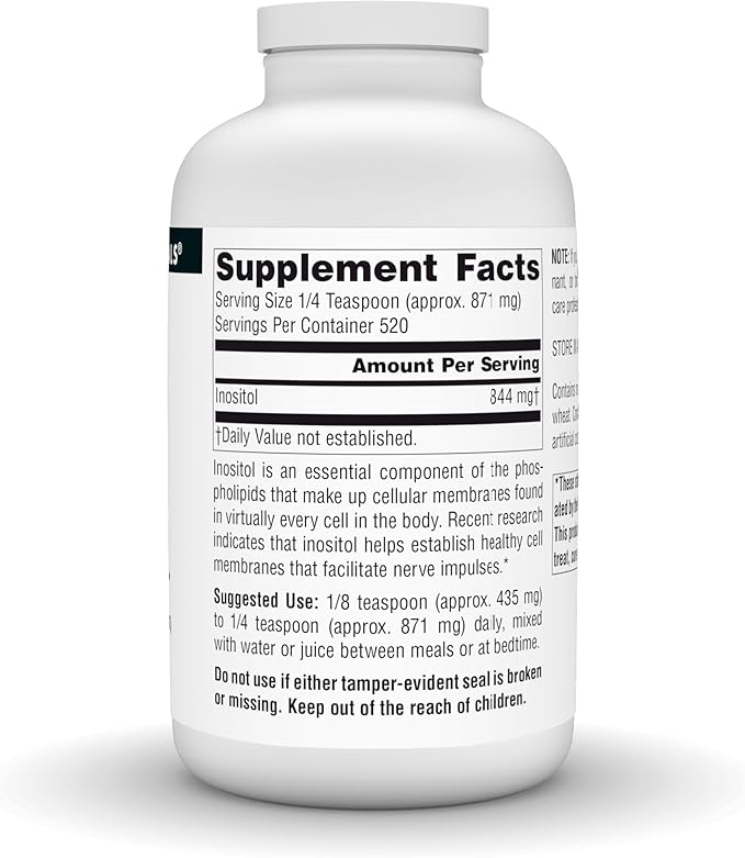 Source Naturals Pure Inositol Dietary Supplement - 16 oz Powder