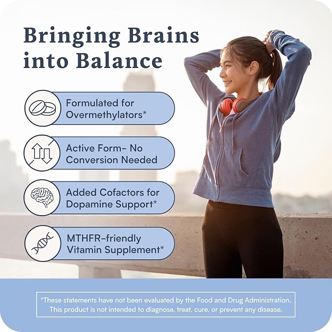 Accentrate Neuro X - Complete Vitamin B Complex | Active Multivitamin w/L-Methylfolate (5-MTHF) Adenosylcobalamin (B12) Pyridoxal-5'-Phosphate (P5P) | Brain Health | MTHFR Supplement | 30 Tablets