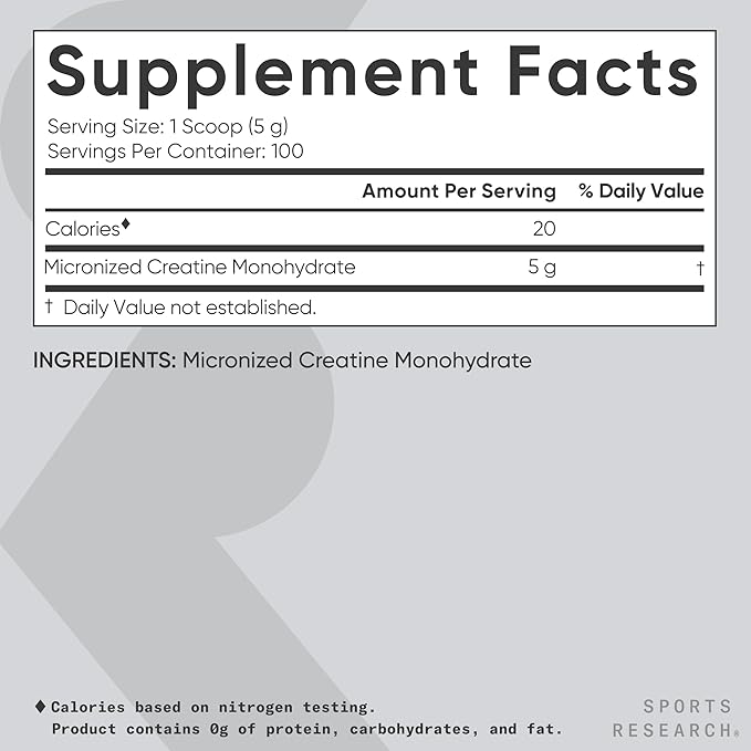 Sports Research Training Performance Pack - Creatine Monohydrate and Sweet Sweat Waist Trimmer (Black/Yellow Medium)