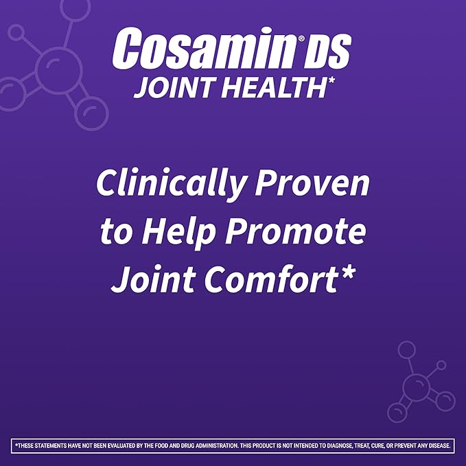 Nutramax Laboratories Cosamin® DS Joint Health Supplement with Glucosamine &amp Chondroitin for Adult Men &amp Women Joint Supplement 150 Caplets
