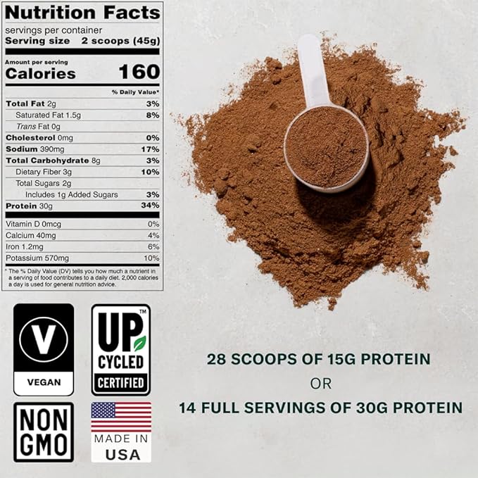 FYTA - Vanilla Protein Powder Plant Based with Better Taste &amp Texture Than Whey Protein - Non-GMO &amp Dairy Free Protein Powder Vegan for Women &amp Men - Caramel Vanilla 630g