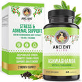 Ancient Bliss Ashwagandha with L-Theanine &amp Black Pepper Extract Capsules Energy &amp Natural Mood Support Supplement Focus Supplement for Adults