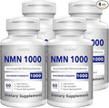 NMN 1000mg Per Serving Maximum Strength - 99% Pure NMN (Nicotinamide Mononucleotide) for NAD Cell Immune Energy Anti-Aging &amp Longevity Stabilized NMN Supplements 1000mg - 240 Veggie Capsules