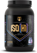 HOSSTILE ISO[H1] Grass Fed Whey Protein Isolate with Digestive Enzymes Whey Protein Powder for Muscle Gain &amp Muscle Recovery Post Workout Recovery Drink Blueberry Donut 30 Servings