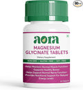 AORA Magnesium Glycinate Tablets | High Absorption Magnesium Supplement for Muscle Nerve &amp Sleep Support | Energy Bone &amp Heart Health | Non-GMO Gluten-Free Soy-Free | Men &amp Women | 60