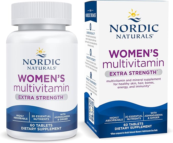 Nordic Naturals Starter Pack - Women's Multivitamin Extra Strength Ultimate Omega
