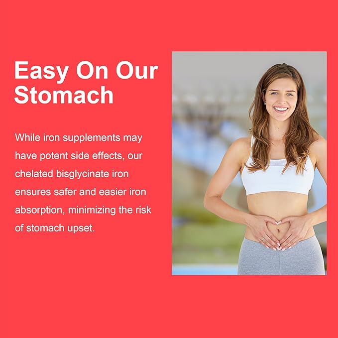 Glucosamine Chondroitin Gummies + Iron Supplement for Women