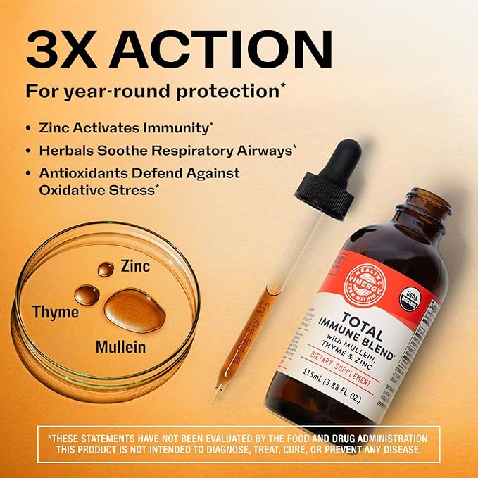 Vimergy Shield &amp Soothe Kit* - Total Immune Blend (115 mL) + Soothwise (120 mL)