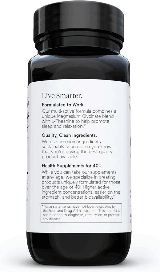 Smarter Nutrition Magnesium and Vitamin D3+K2 Bundle - Magnesium Complex with Glycinate Citrate Malate and Bisglycinate and 5000 IU of Vitamin D with K2 Complex [30-Day Supply]