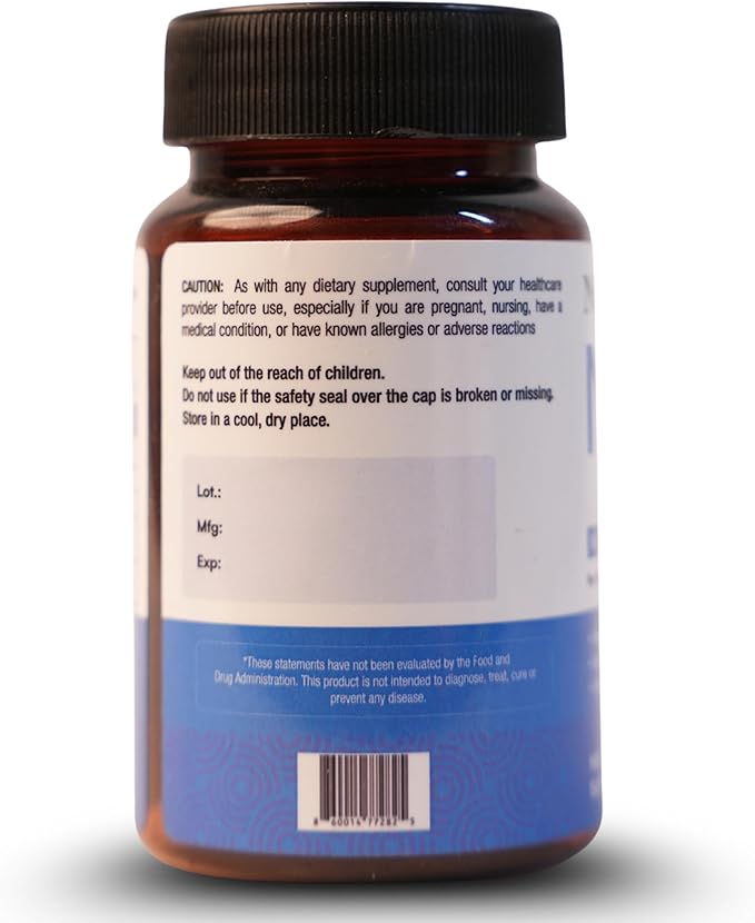 NAD+ Supplement 950mg Per Serving (Nicotinamide Adenine Dinucleotide) NAD+ Supplements for Men &amp Women 60 Vegan Gluten-Free Capsules 30 Day Supply