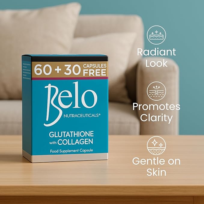 Glutathione + Collagen Dietary Supplement - 60 Count - New!!