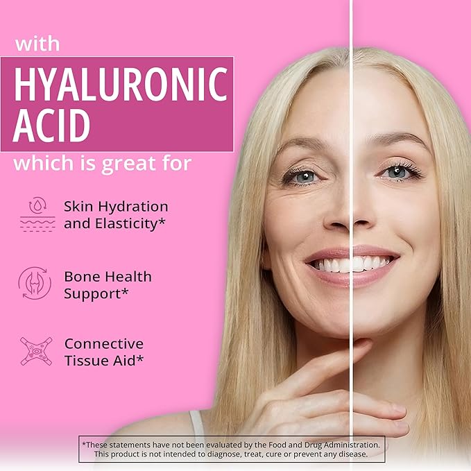Happy Healthy Hippie Vegan Collagen Builder w/Hyaluronic Acid &amp Go with The Flow Hormone Balance for Women