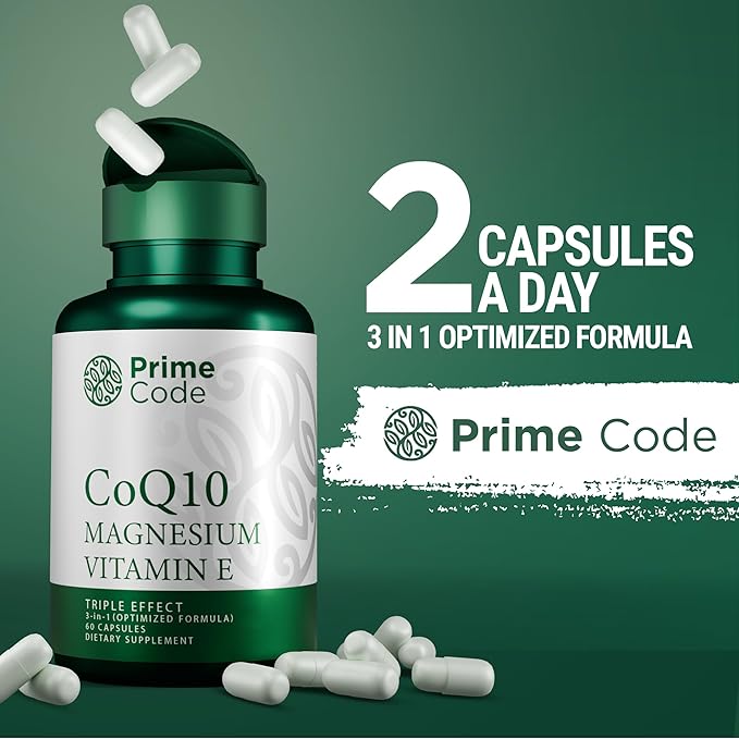 Prime Code Calcium Gummies for Women &amp Men with Magnesium Vitamin B12 Vitamin K2 &amp Vitamin D3 Psyllium Husk Capsules with Magnesium Citrate and Vitamin C CoQ10 250mg with Magnesium
