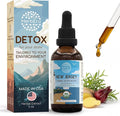 HerbEra New Jersey Herbal Detox Blend - USDA Organic Extract Made in USA | Immune &amp Liver Support Liquid Drops | Astragalus Dandelion Root Ginger Milk Thistle Chaparral | 2 fl oz