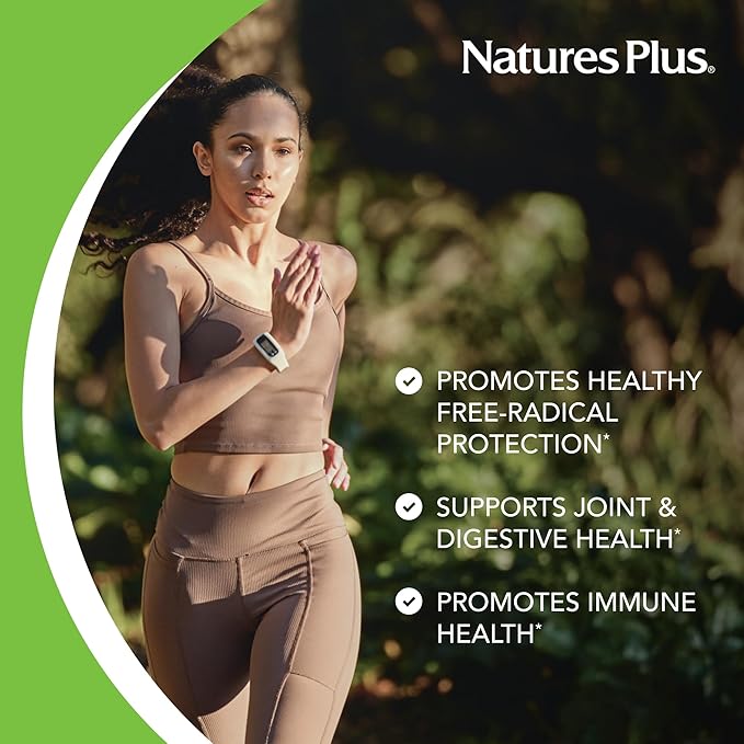 NaturesPlus PRO Longvida Curcumin 500 mg - 60 Capsules - Promotes Healthy Free Radical Protection - Non-GMO Vegan &amp Gluten Free - 60 Servings