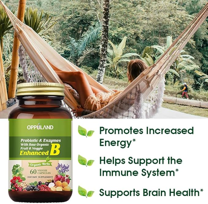 Vitamin B Complex-Vitamin B Supplement-Promotes Immune Health-60 Veggie Capsules