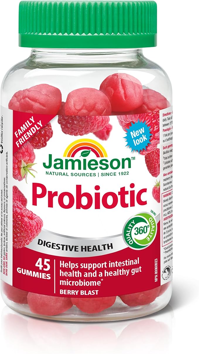Jamieson Probiotic Gummies 45 Gummies